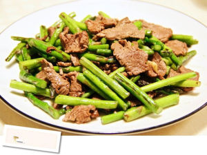 牛肉炒蘆筍 牛肉炒蘆筍