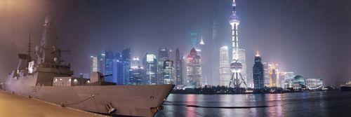 敢號抵達中國上海