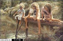 水彩畫[以水為媒介調和顏料完成的繪畫作品]