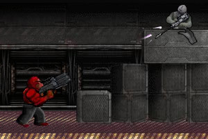 猩猩大戰外星人遊戲畫面