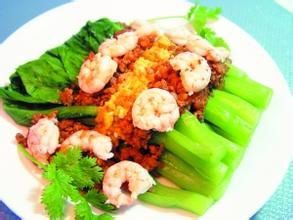 爽脆三色菜心 爽脆三色菜心