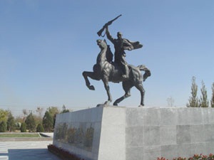 寧夏解放紀念碑落成（圖）