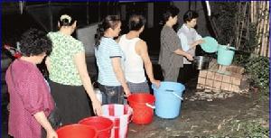 成都山體滑坡影響居民用水