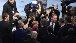 德國總理默克爾出席慕尼黑安全會議