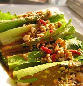 黑芝麻杏仁油麥菜 黑芝麻杏仁油麥菜