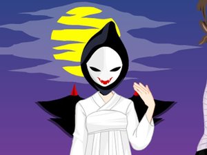 萬聖夜扮女鬼 萬聖夜扮女鬼