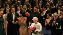 英國女王訪問皇家歌劇院合作藝術家(2012)