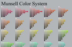 munsell色卡 munsell色卡