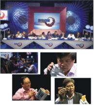 與廣東電視台合作舉辦《尋珍問寶》節目現場