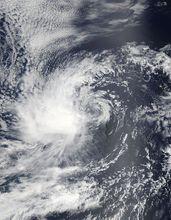 熱帶風暴保羅 衛星雲圖