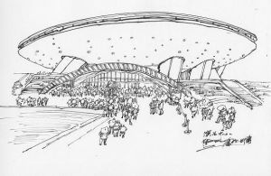 手繪世博:上海世博會建築景觀速寫 手繪世博:上海世博會建築景觀速寫