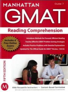 GMAT 閱讀理解