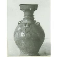 南朝甌窯青瓷罌 南朝甌窯青瓷罌