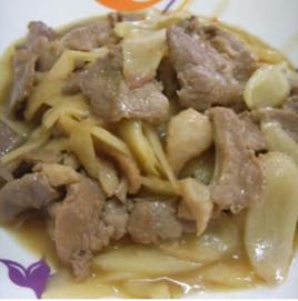 子姜炒鴨肉 子姜炒鴨肉