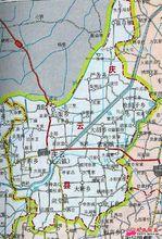 慶雲鎮在慶雲縣的位置圖