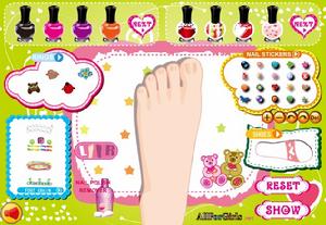 絢麗足部美甲 絢麗足部美甲