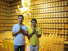 三亞南山任職時與吳若甫