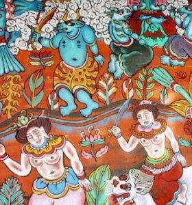 納西族東巴畫 納西族東巴畫