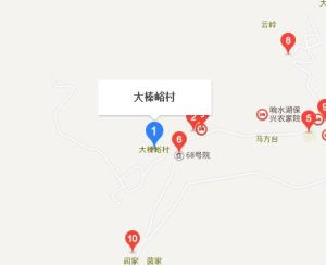 大榛峪村 大榛峪村