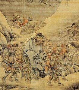 戴進鍾馗雪夜出巡圖 戴進鍾馗雪夜出巡圖