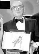 戴·安格羅普羅斯接受金棕櫚獎