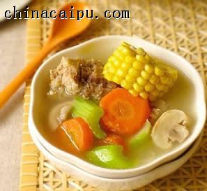 田園蔬菜龍骨湯