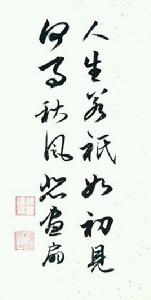 人生若只如初見[納蘭性德的詩句]