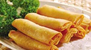 韭黃炸春卷