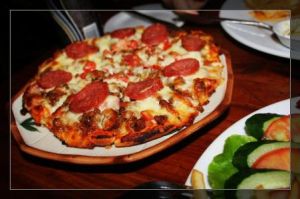 意式米香腸皮薩 意式米香腸皮薩