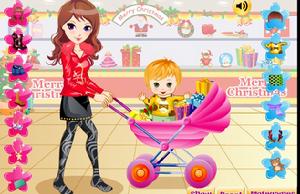 媽媽帶寶寶購物 媽媽帶寶寶購物