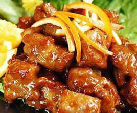 橙汁橙皮牛排 橙汁橙皮牛排