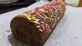 朱古力戚風蛋糕卷 朱古力戚風蛋糕卷