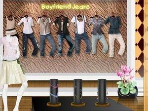 男式牛仔褲 男式牛仔褲