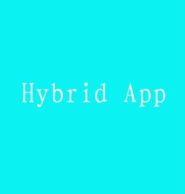 hybrid app hybrid app