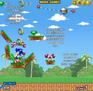 索尼克收集寶石 索尼克收集寶石