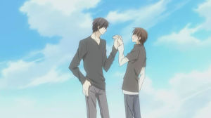 動畫截圖，高野政宗（左），小野寺律（右）