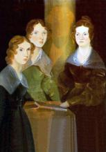 布倫威爾·勃朗特畫的三姐妹。