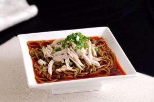 雞絲菜面 雞絲菜面