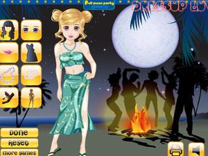 月下篝火舞會 月下篝火舞會