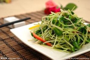 涼拌豌豆苗 涼拌豌豆苗