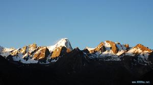 九海子群峰一覽