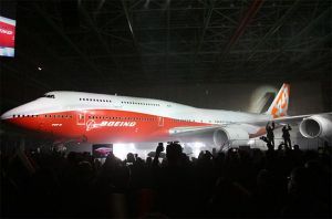 波音747-8洲際飛機