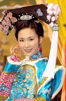 《太祖秘史》中的阿巴亥（程麗莎 飾）