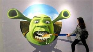 玫瑰香緹3D畫展