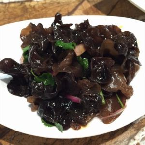 涼拌菜心木耳 涼拌菜心木耳