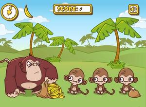 小猴偷香蕉 小猴偷香蕉