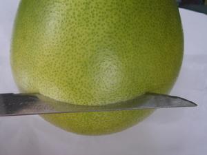 （圖）切柚子
