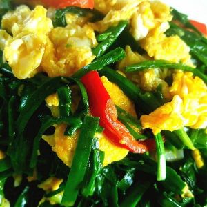 韭菜燜鴨蛋 韭菜燜鴨蛋