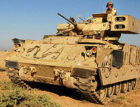 於伊拉克戰爭的M6後衛，2005年10月3日。