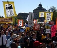 抗議金錢政治活動